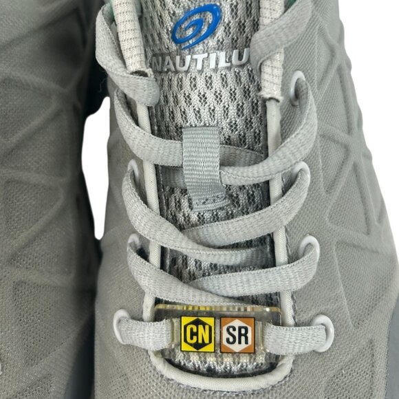 Nautilus Safety Women's Spark Carbon Composite Toe Work Shoe Grey N2159 Size 11 - Picture 2 of 7